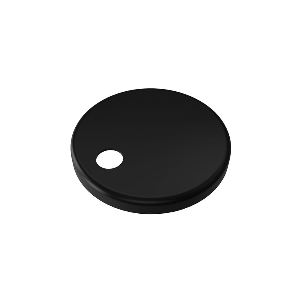 Britton Matt Black Toilet Seat Hinge Covers